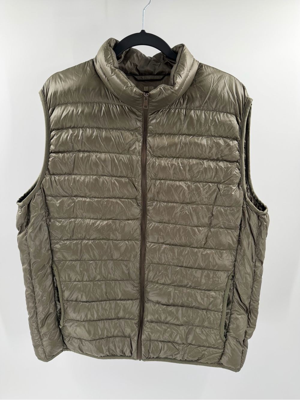 Uniqlo Ultra Light Down Vest Packable Green/Brown Size XXL Men’s